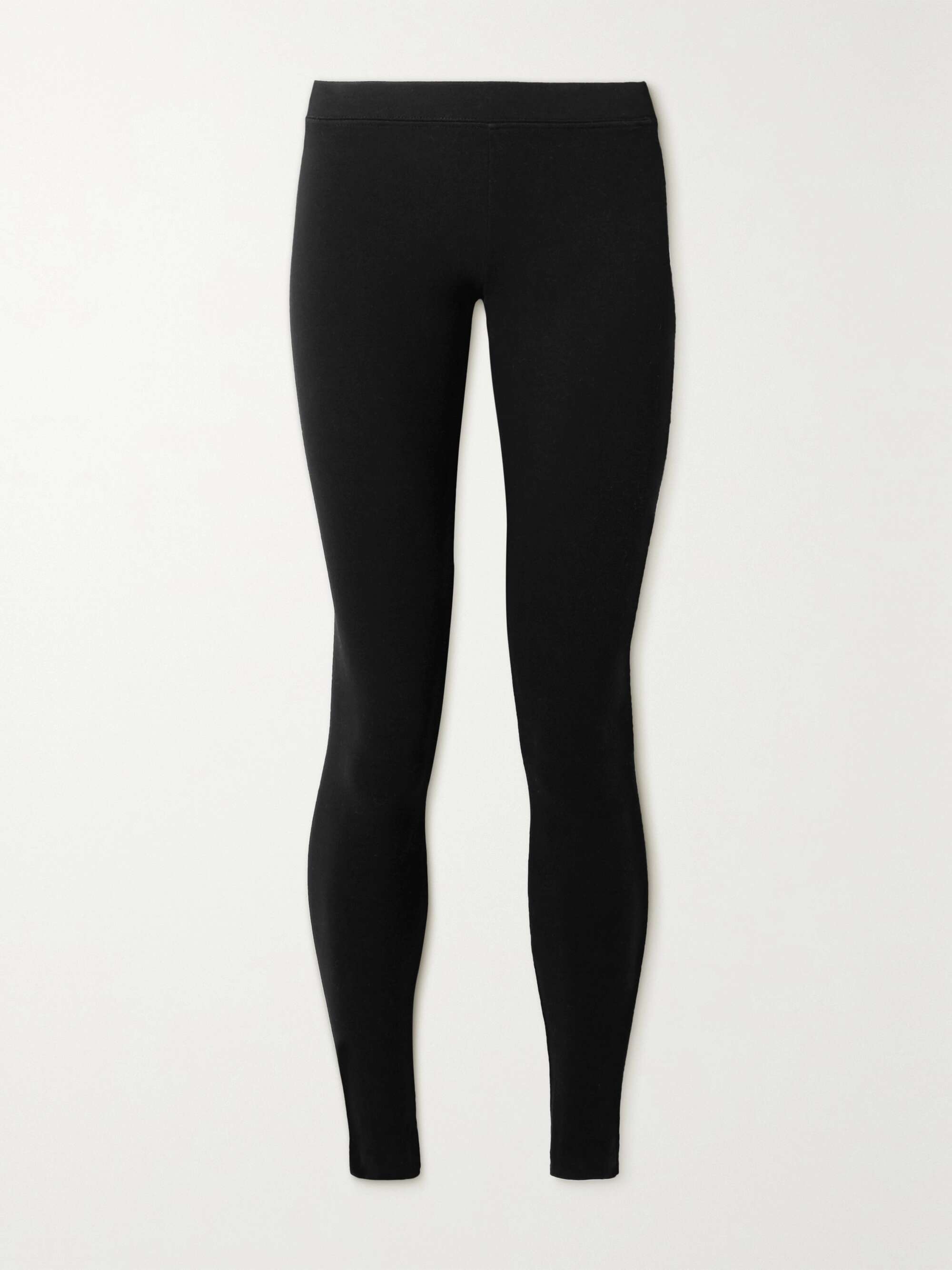 Stretch-Pima Cotton Jersey Leggings