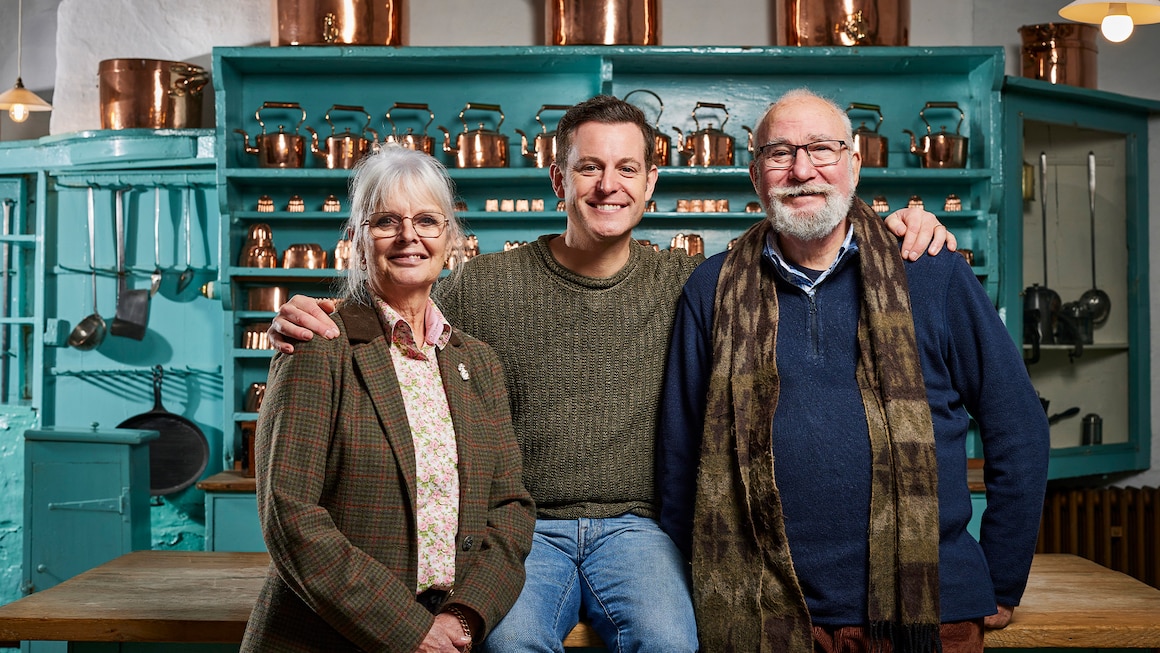 Matt Baker and his parents