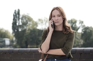 Angela Black episode five - Angela on the phone 