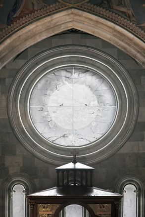 The remodelled Basilica at Benedictine Pannonhalma Archabbe