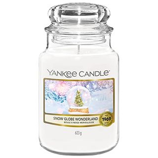 Yankee Candle Scented Candle, Snow Globe Wonderland Large Jar Candle, Burn Time: Up to 150 Hours, Perfect Christmas Gifts for Women