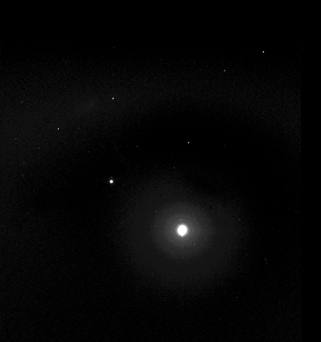 An animation of images taken by Spirit of Mars' two moons and the Pleiades star cluster, photographed in 2005.