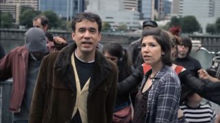 Fred Armisen and Carrie Brownstein singing 90s Song on Portlandia