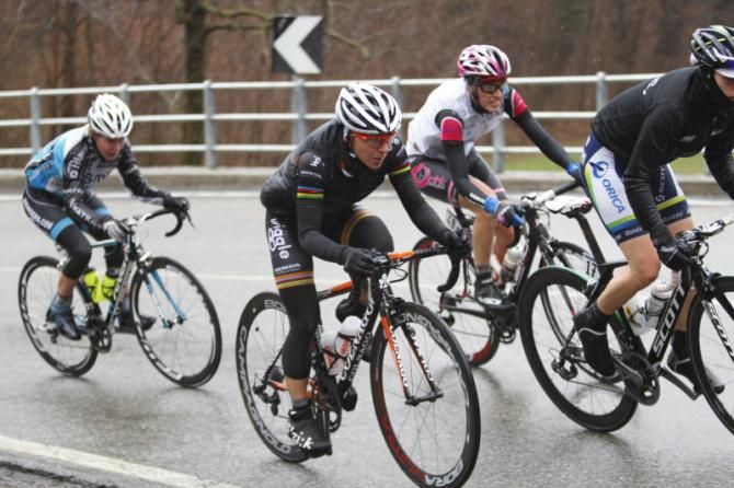 Today was not a good day for many. Former World Champion, Giorgia Bronzini (Wiggle Honda Team) did not finish