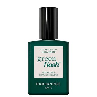 Manucurist Green Flash Varnish in Milky White