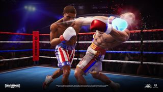 Big Rumble Boxing: Creed Champions Adonis Creed right cross knockout punch