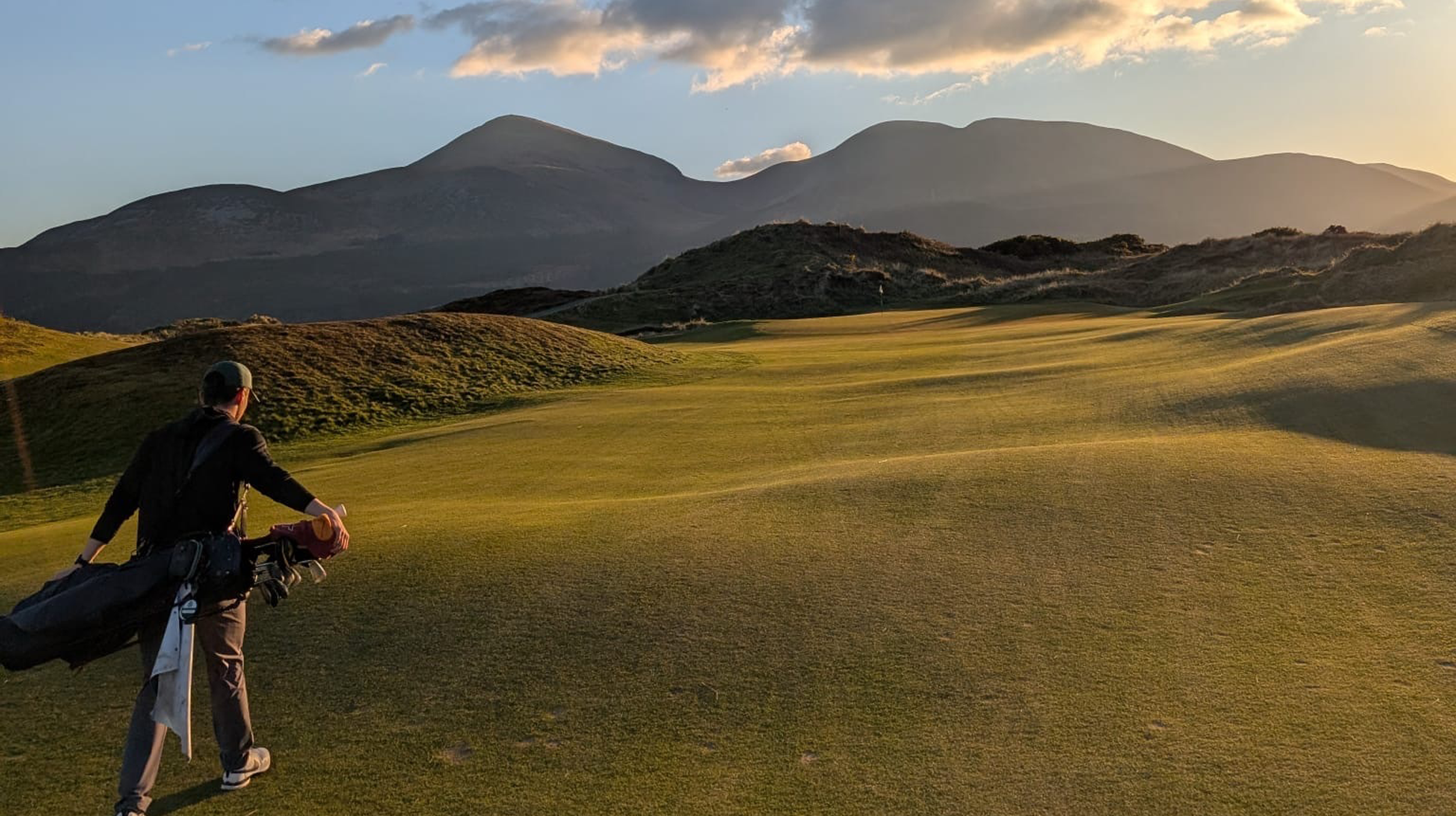 Conor at Royal County Down