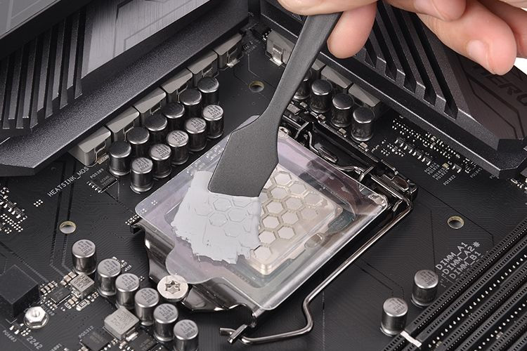 How much thermal paste should I use?