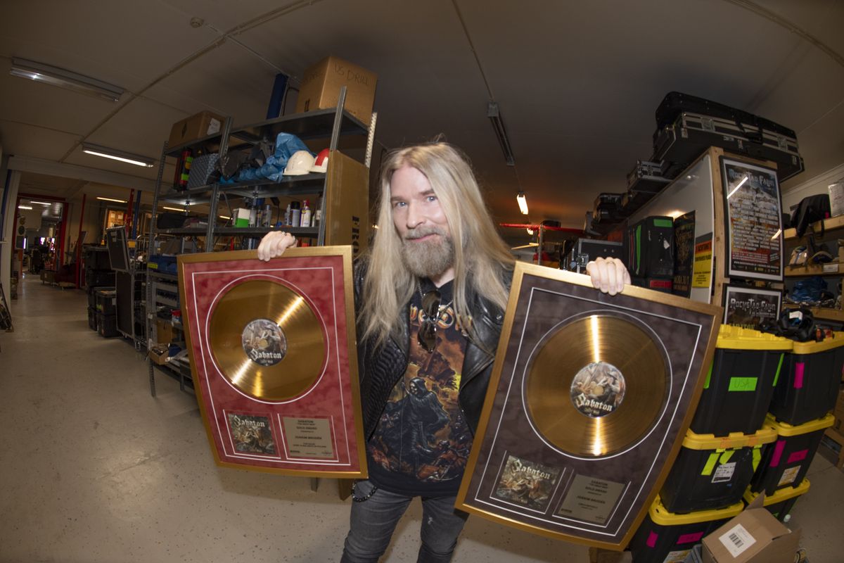 Sabaton HQ Metal Hammer press shoot 2025