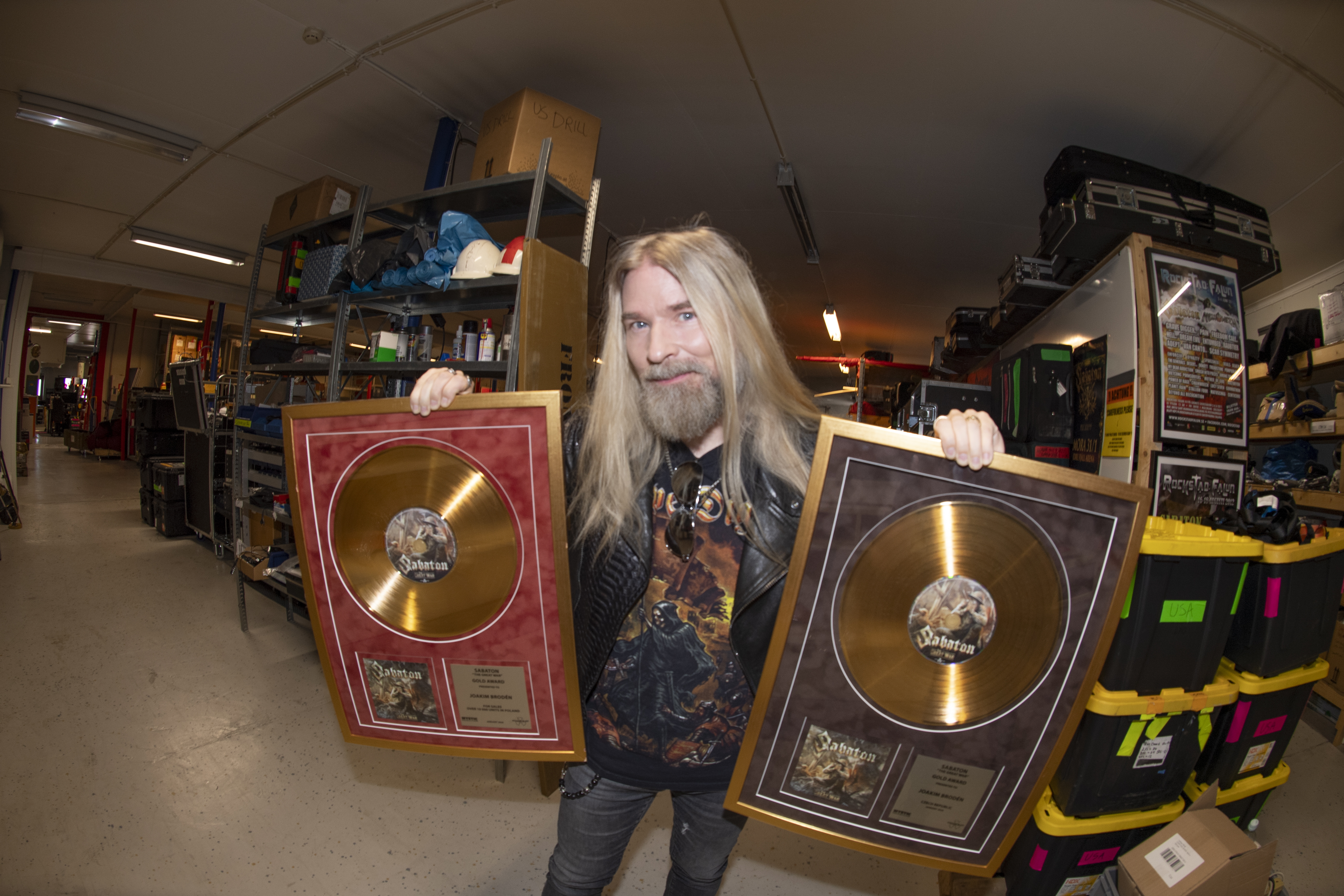 Sabaton HQ Metal Hammer press shoot 2025