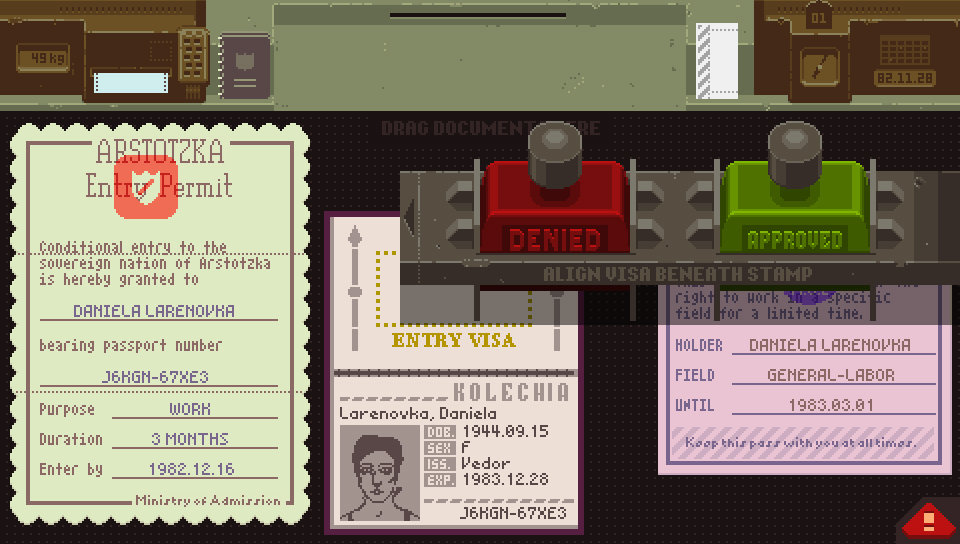 Papers, Please
