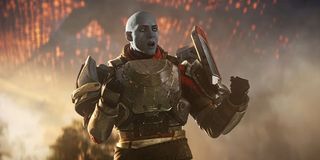 Zavala cheers on the Guardians in Destiny 2.