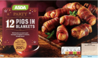 Asda party 12 pigs in blankets