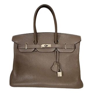 Birkin 35 Leather Handbag