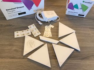 Nanoleaf Shapes Triangles Review Unboxing
