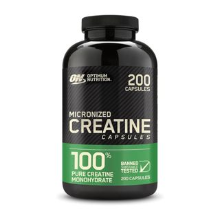 Creatine for women review: Optimum Nutrition capsules