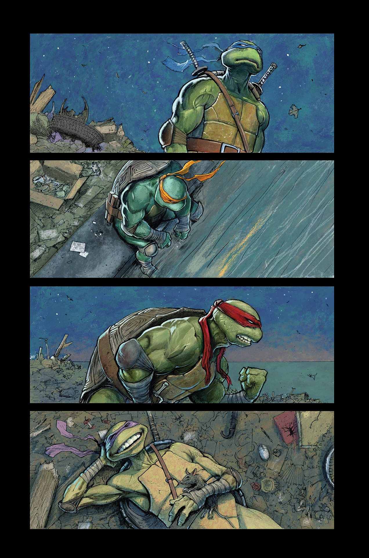 Teenage Mutant Ninja Turtles relaunch enlists artist Juan Ferreyra as the TMNT are reunited in New York