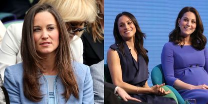 When Kate’s sister Pippa Middleton banned Meghan Markle from her wedding.