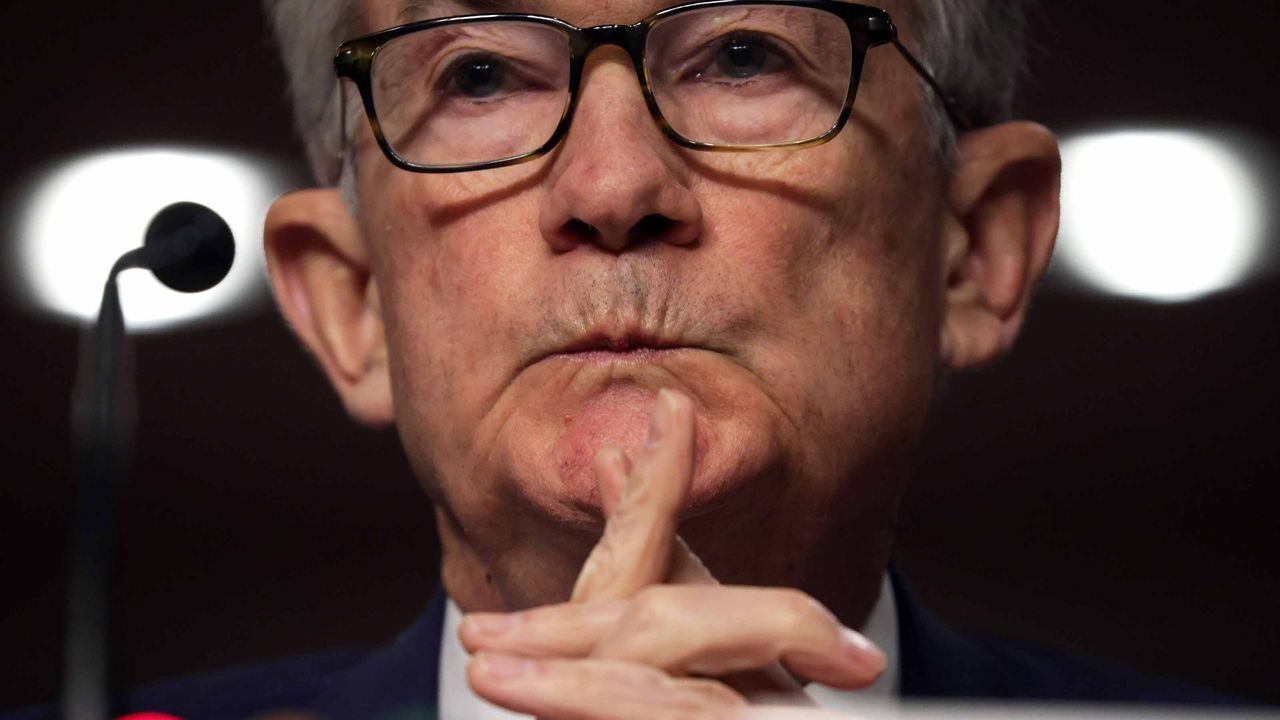 Federal Reserve Board Chairman Jerome Powell testifies during a Nov. 30 hearing in front of the Senate Banking, Housing and Urban Affairs Committee on Capitol Hill in Washington, D.C.