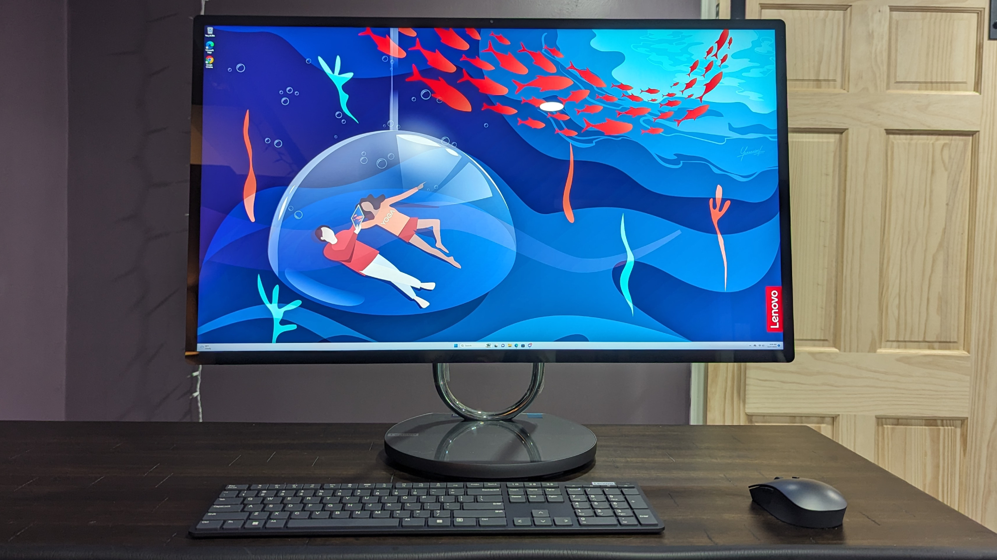 AIO 9i (32″ Intel), Ultra-slim 32″ all-in-one desktop powered by Intel®