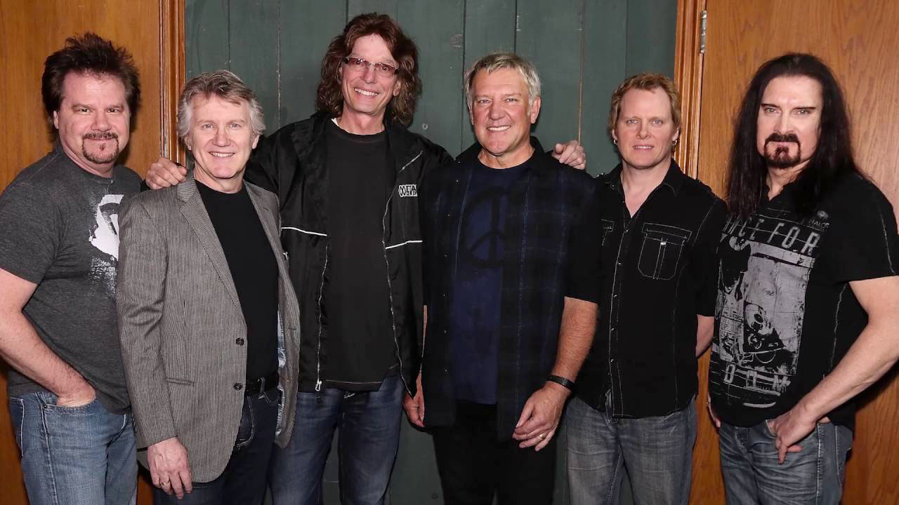 rik emmett with alex lifeson and james labrie