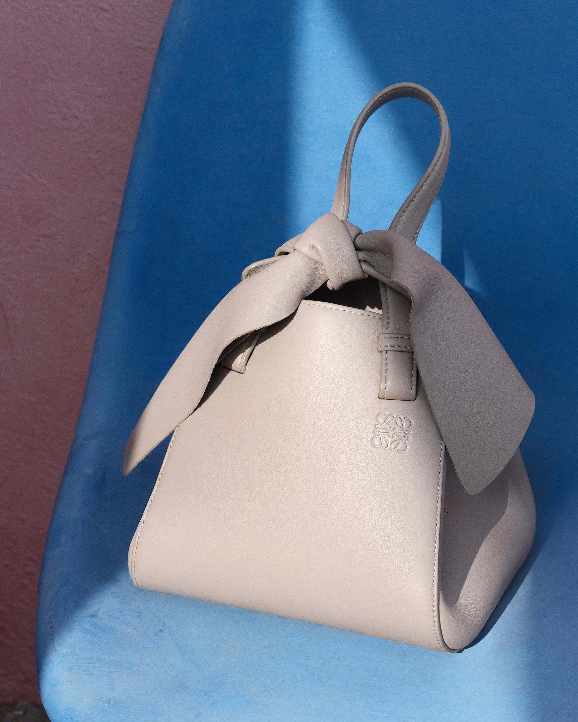 Loewe Year of the Rabbit bunny bag in white