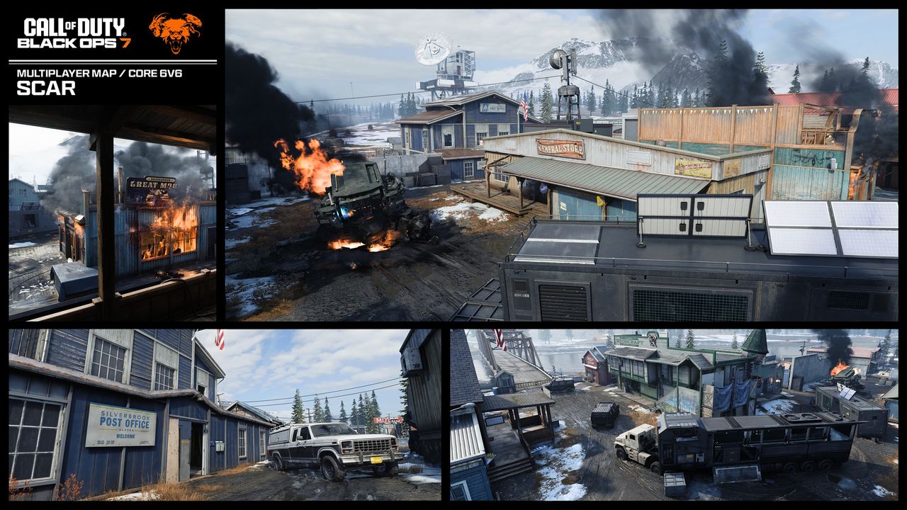 Call of Duty Black Ops 7 Scar map