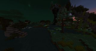 Screenshot of The Betweenlands mod for Minecraft.