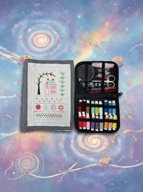 DIY Embroidery Stitch Book Kit