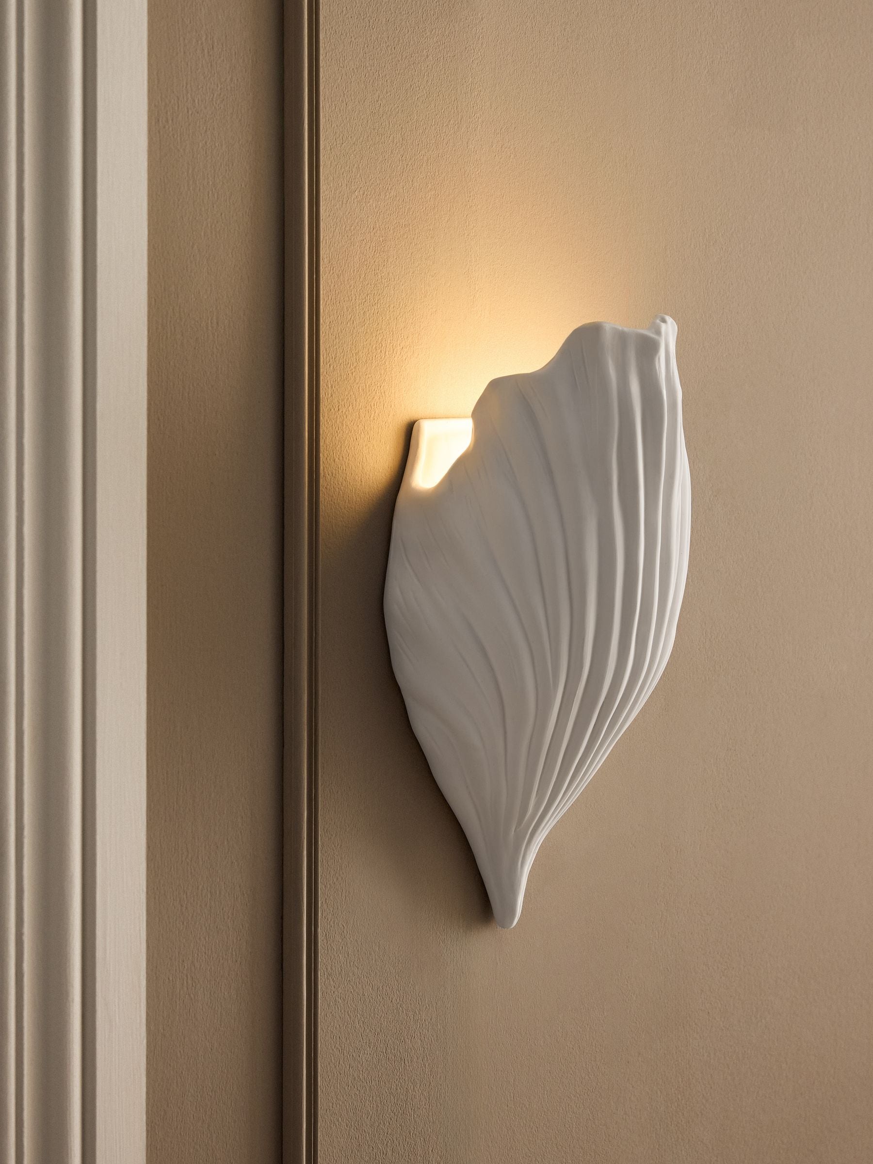 White Ayla Wall Light
