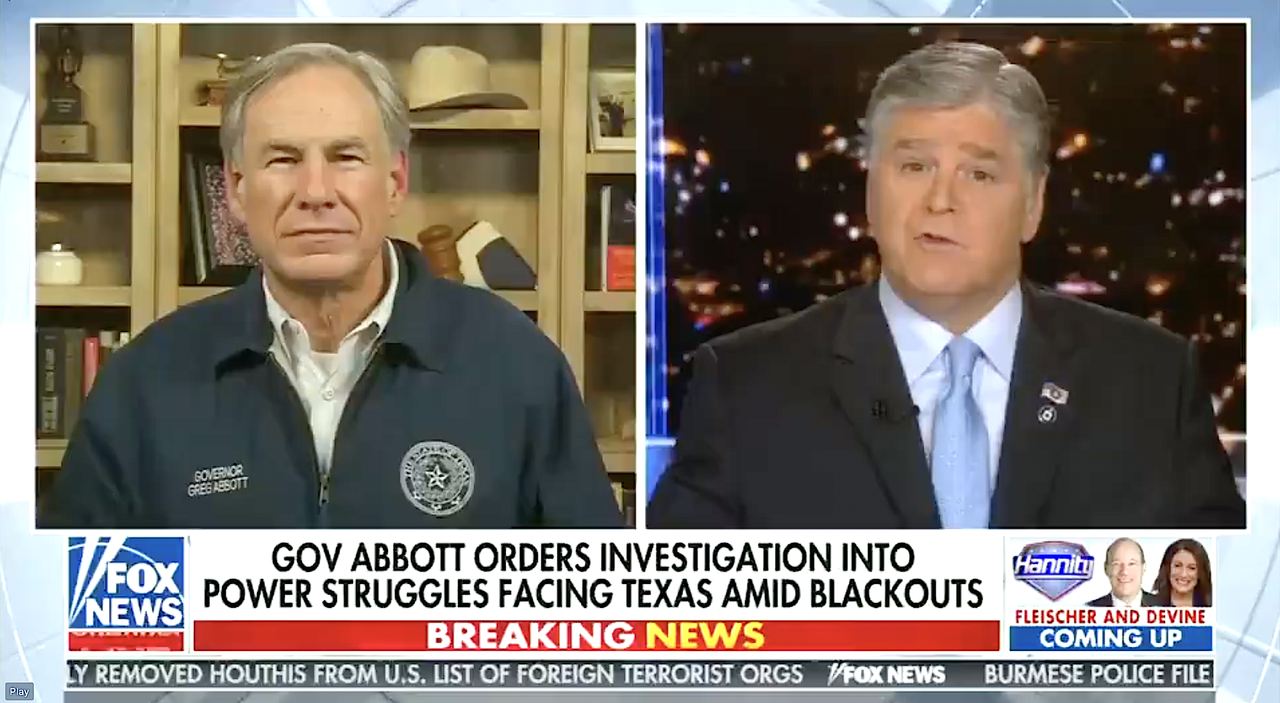 Gov. Greg Abbott on Fox News