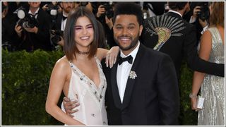Selena Gomez and The Weeknd attend the "Rei Kawakubo/Comme des Garcons: Art Of The In-Between" Costume Institute Gala at the Metropolitan Museum of Art on May 1, 2017 in New York City.