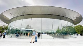Apple Event 2023 at Apple Park exterior building