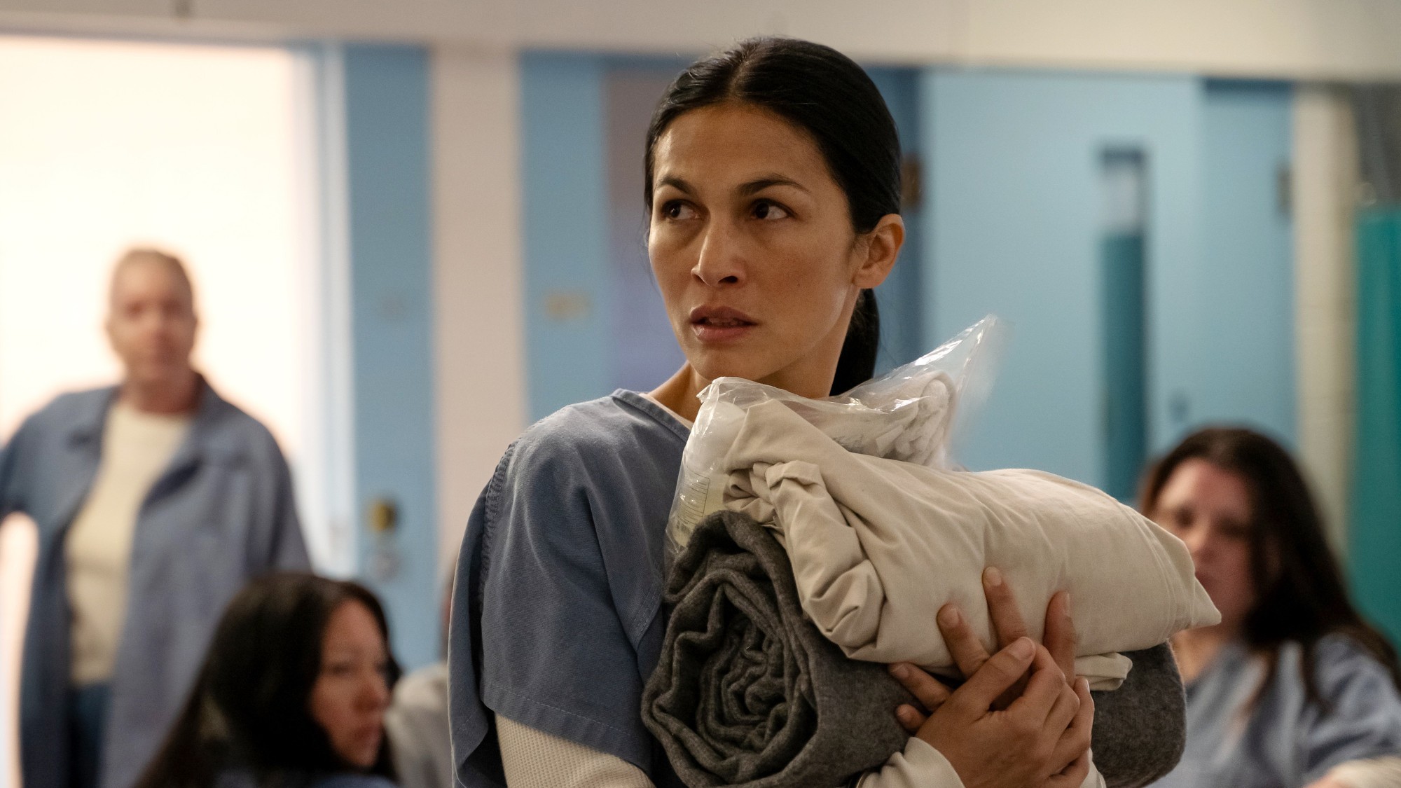 Élodie Yung in The Cleaning Lady