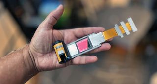 A photo of the I'm Back Roll digital camera conversion gadget