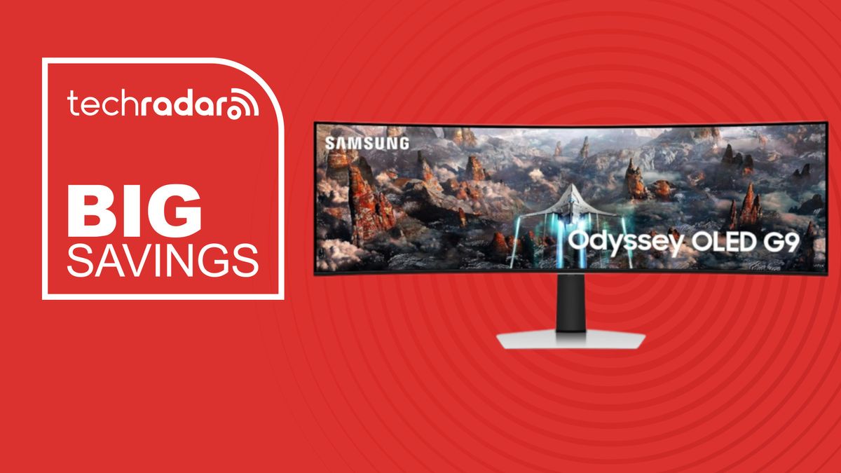 Image of Samsung Odyssey G95SC super ultrawide deal