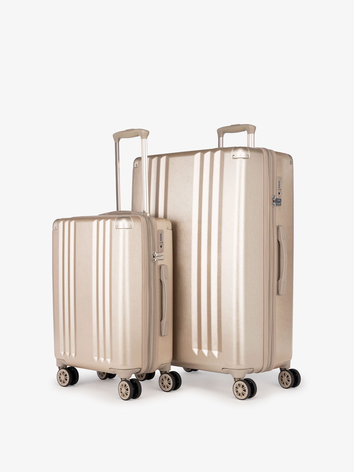 Ambeur 2-Piece Luggage Set - Gold