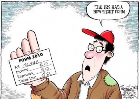 They can't tax what we don't have
