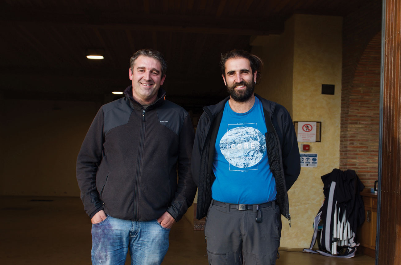 Brothers Arturo (left) and Kike de Miguel