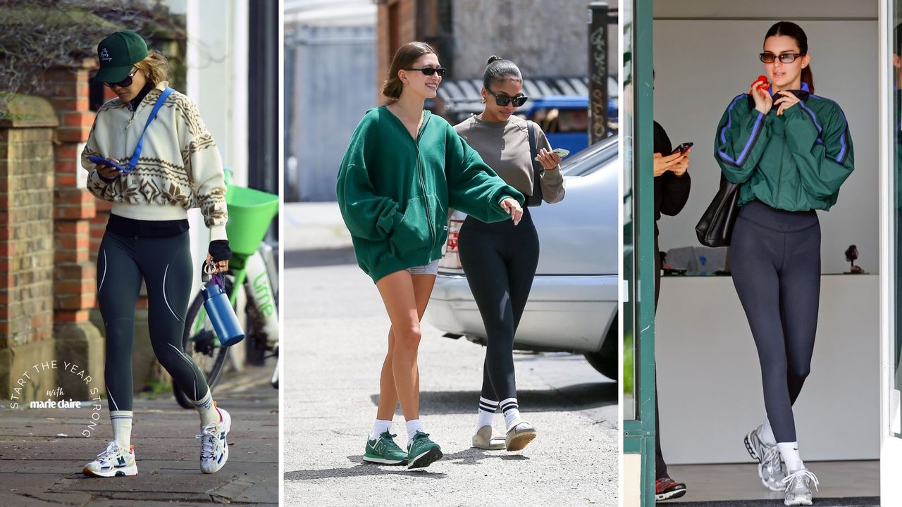 Wrist weights: Celebrities on their way to Pilates