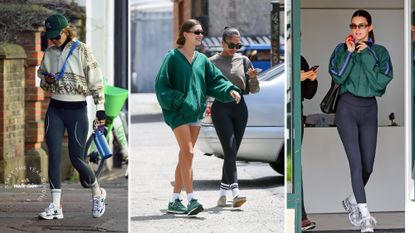 Wrist weights: Celebrities on their way to Pilates