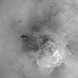 Cassini Probe Spies Lake-Like Feature on Titan