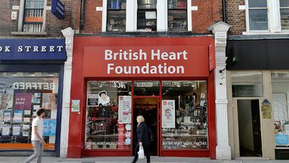 A British charity shop 