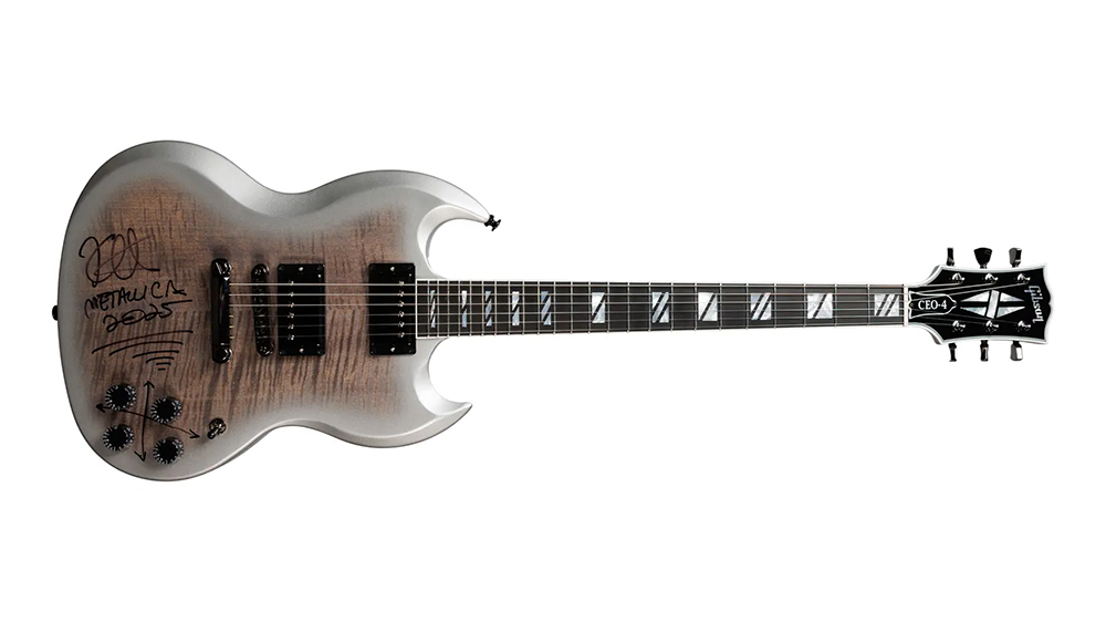 Kirk Hammett's Gibson CEO4 SG