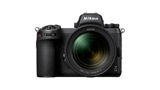 Nikon Z6 II front view on white background