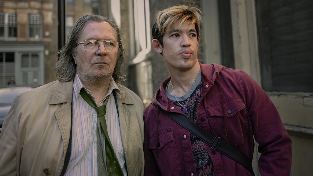 Gary Oldman and Christopher Chung in &#039;Slow Horses&#039;