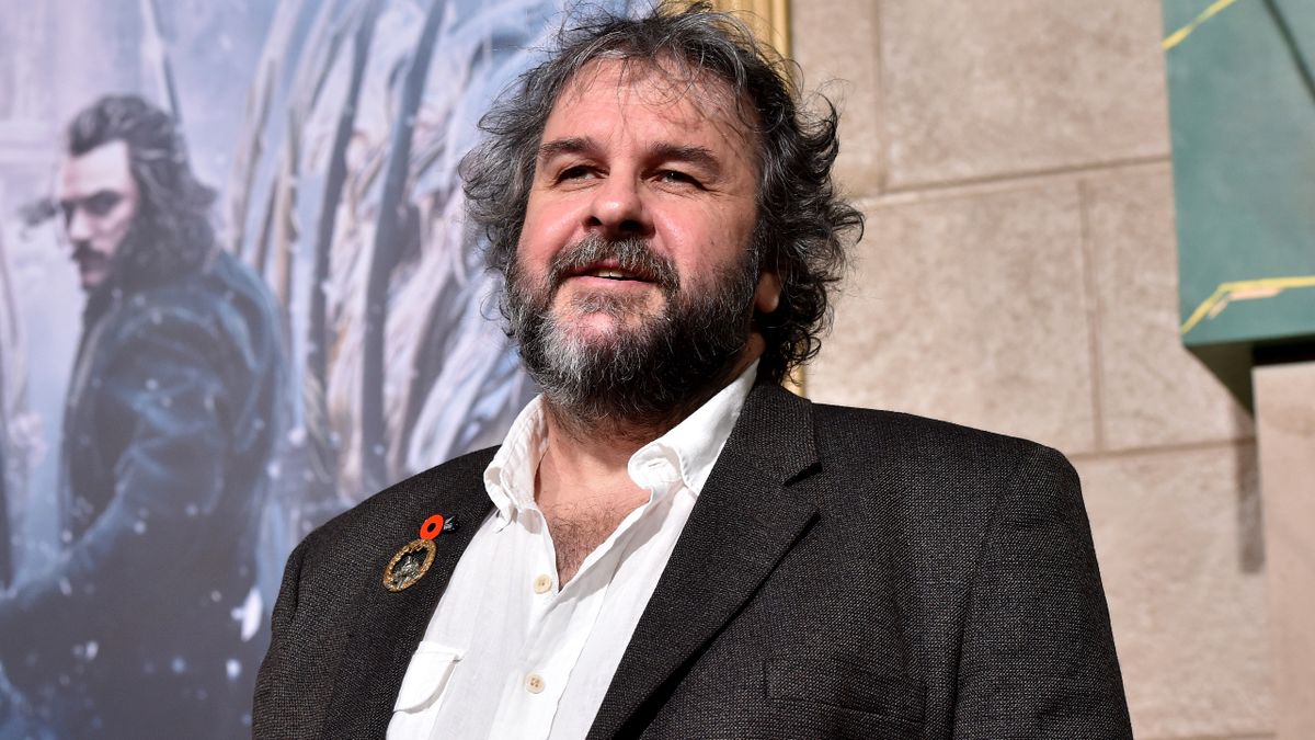 HOLLYWOOD, CA - DECEMBER 09: Writer/director/producer Peter Jackson attends the premiere of New Line Cinema, MGM Pictures and Warner Bros. Pictures&#039; &quot;The Hobbit: The Battle of the Five Armies&quot; at Dolby Theatre on December 9, 2014 in Hollywood, California.