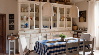 Kitchen with large dresser