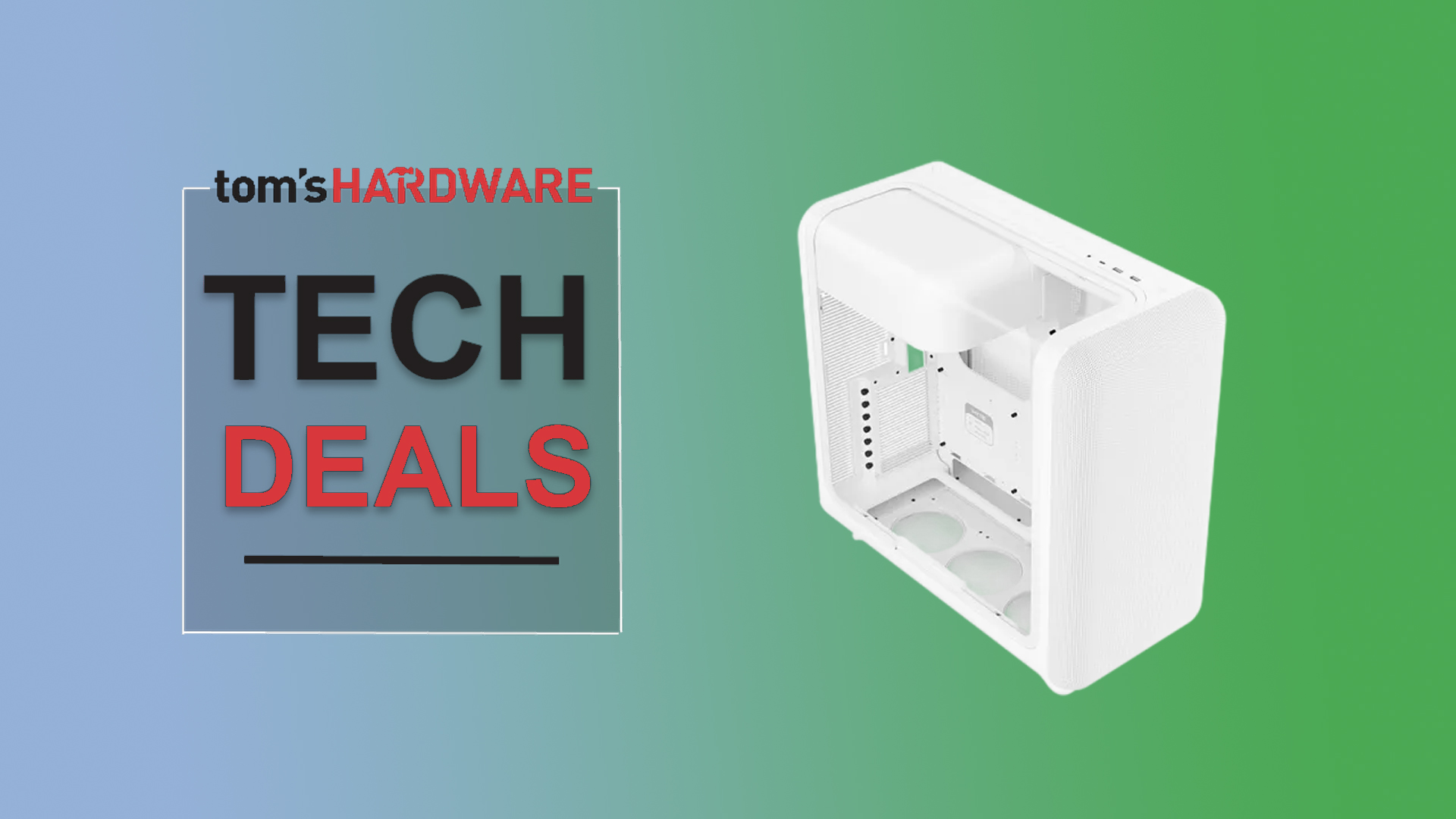 The Hyte X50 Glass mid-tower PC case deals post feature image