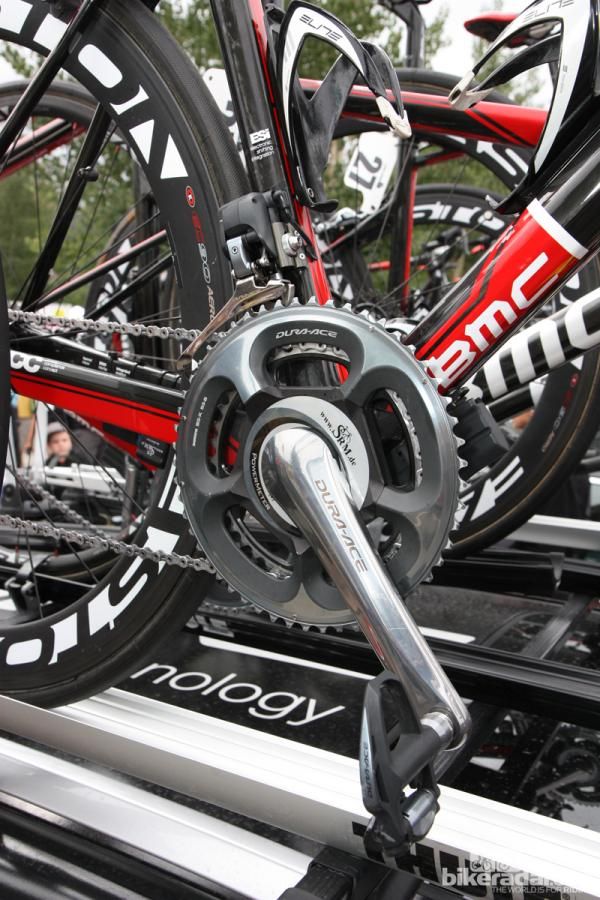Taylor Phinney (BMC) is using an SRM power meter.